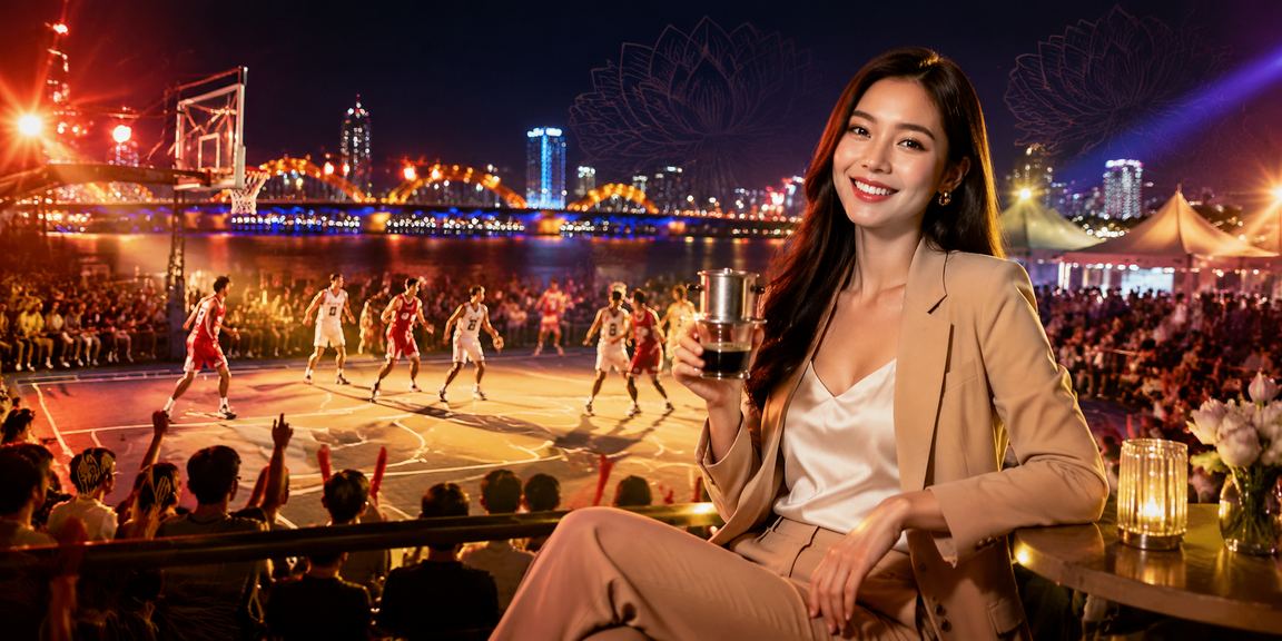 Người dùng Đà Nẵng theo dõi tỷ lệ cược bóng rổ bên tách cà phê buổi sáng